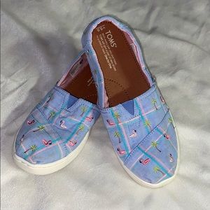 Toms Embroidered Flamingo